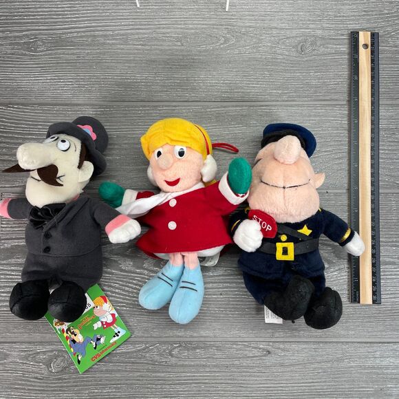 1999 Stuffins Frosty the Snowman Beanies Karen Proffessor Hinkle Traffic Cop CVS - Picture 12 of 12